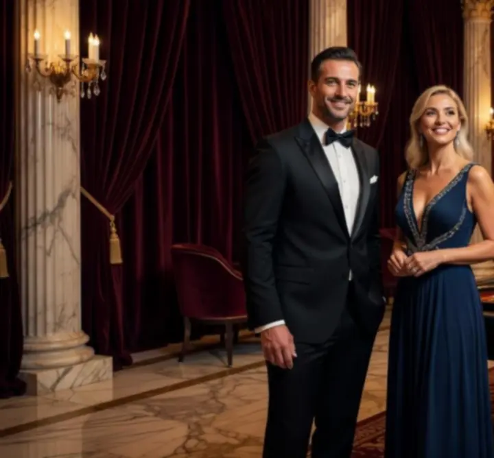 Premium παρουσιαστές και hosts σε βραδιά καζίνο με κομψή ένδυση