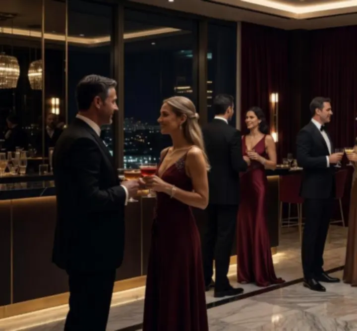 VIP ιδιωτικό party με πολυτελή ατμόσφαιρα καζίνο